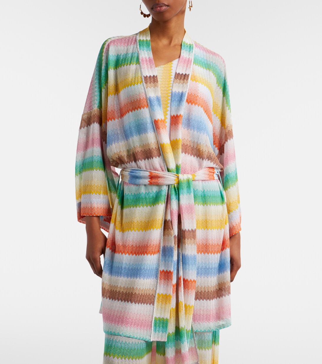 Cover-up aus Häkelstrick | Missoni