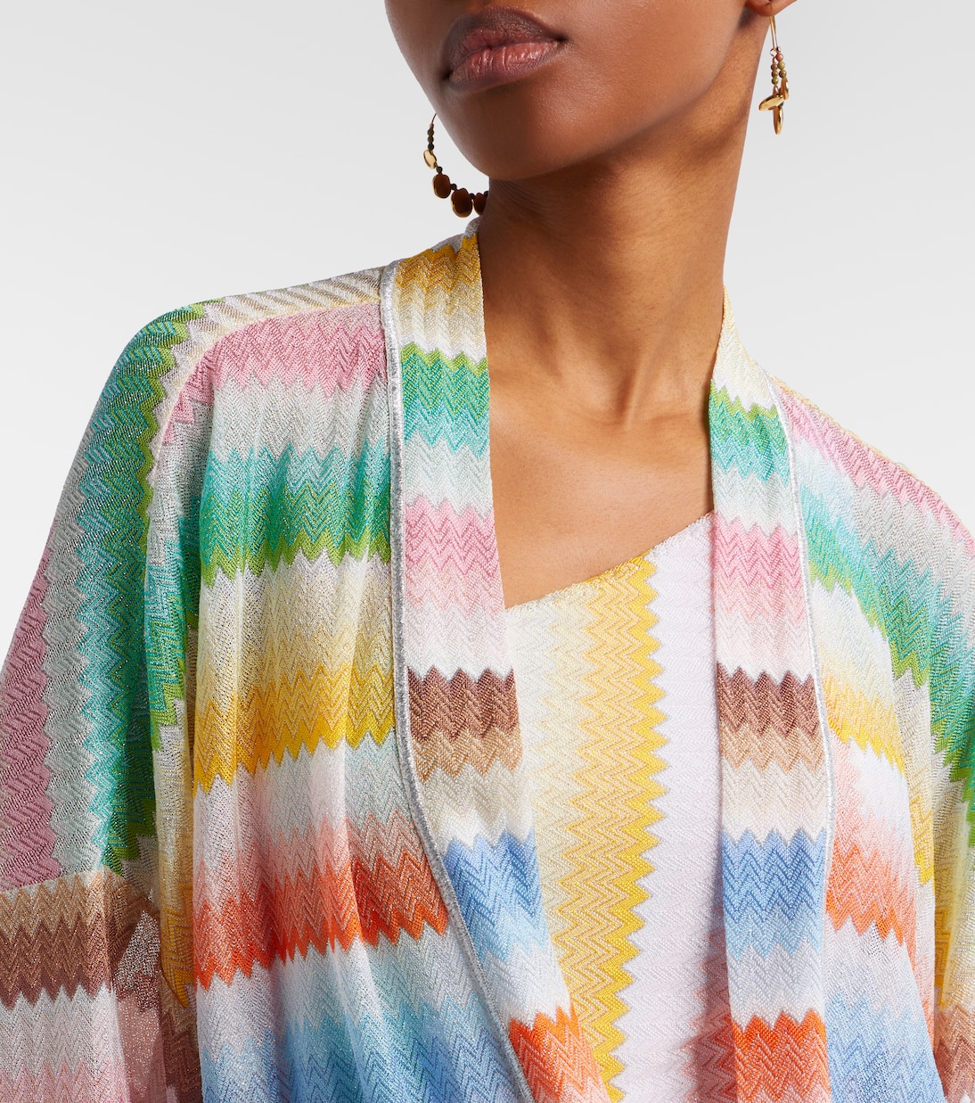 Cover-up aus Häkelstrick | Missoni