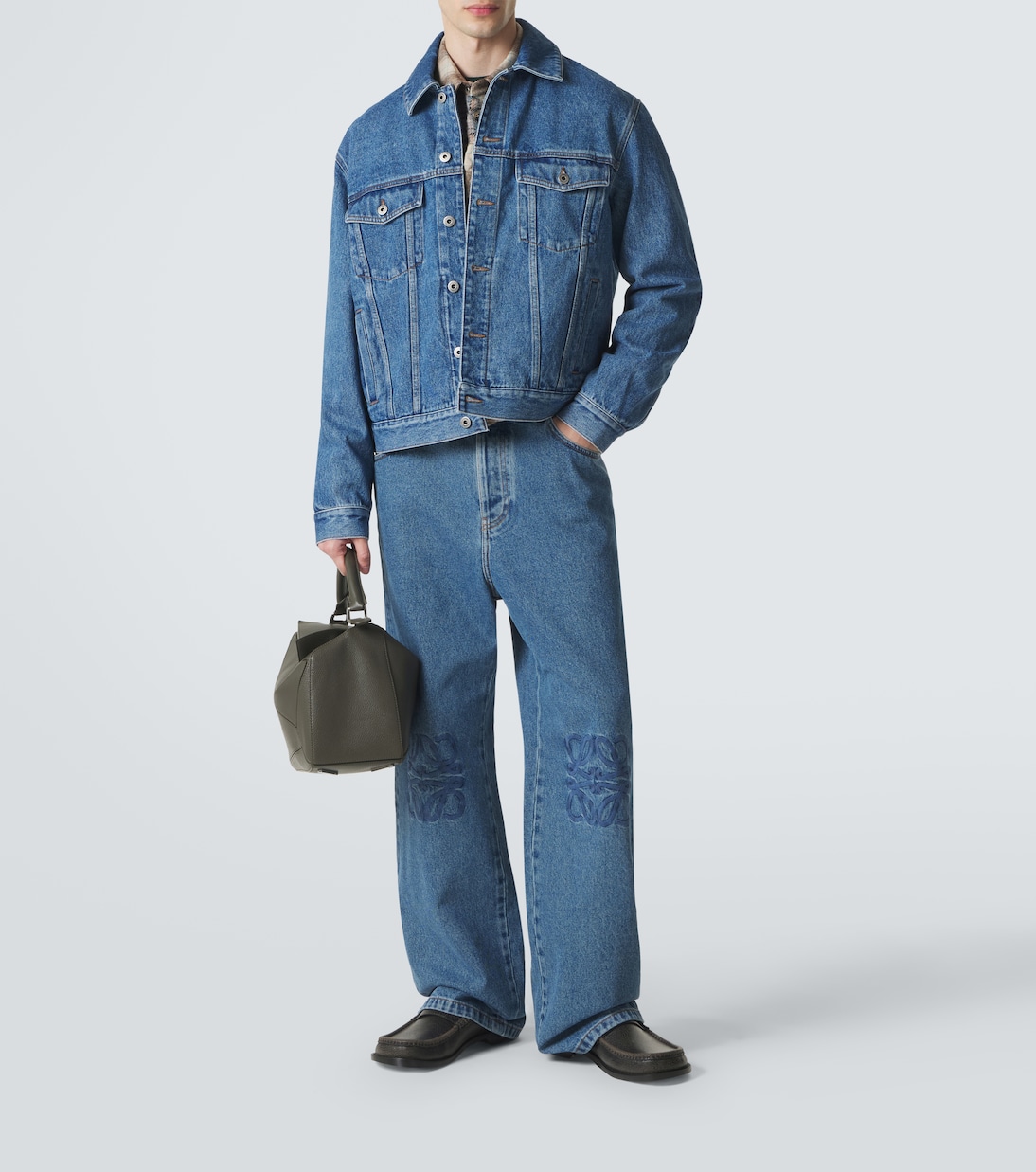 Anagram straight jeans | Loewe