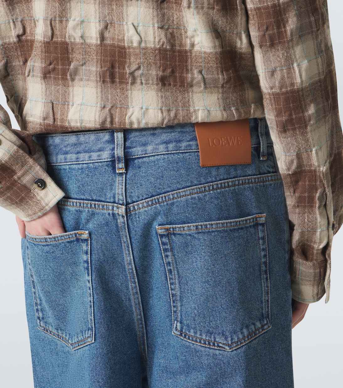 Anagram straight jeans | Loewe