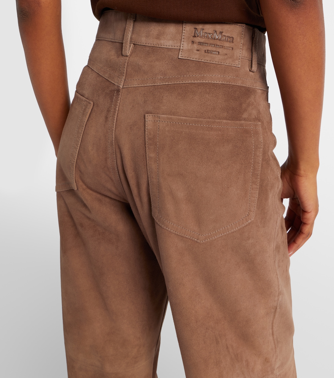 Fulmine suede wide-leg pants | 'S Max Mara