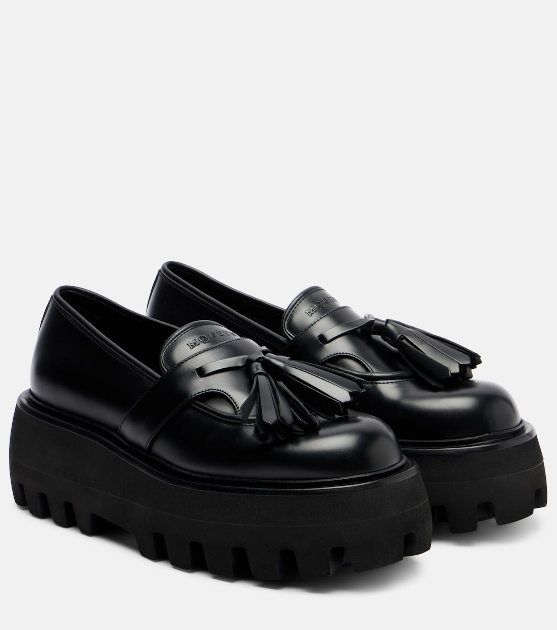 Sofa leather platform loafers | McQueen