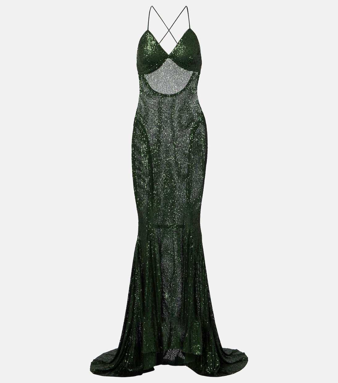 Robe mit Pailletten | Norma Kamali