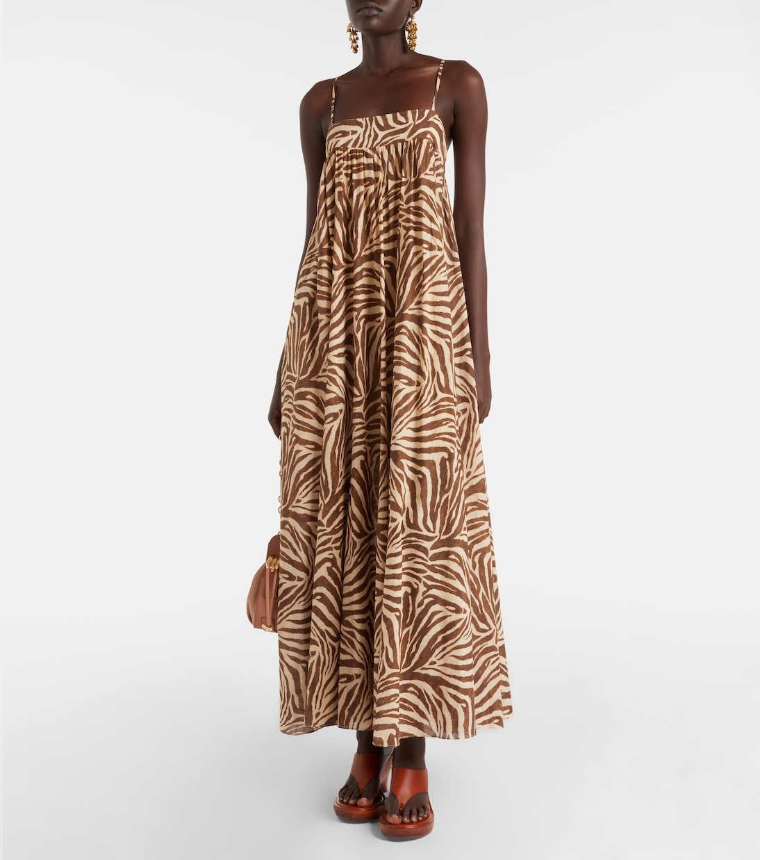 Wanderlust printed cotton maxi dress | Zimmermann