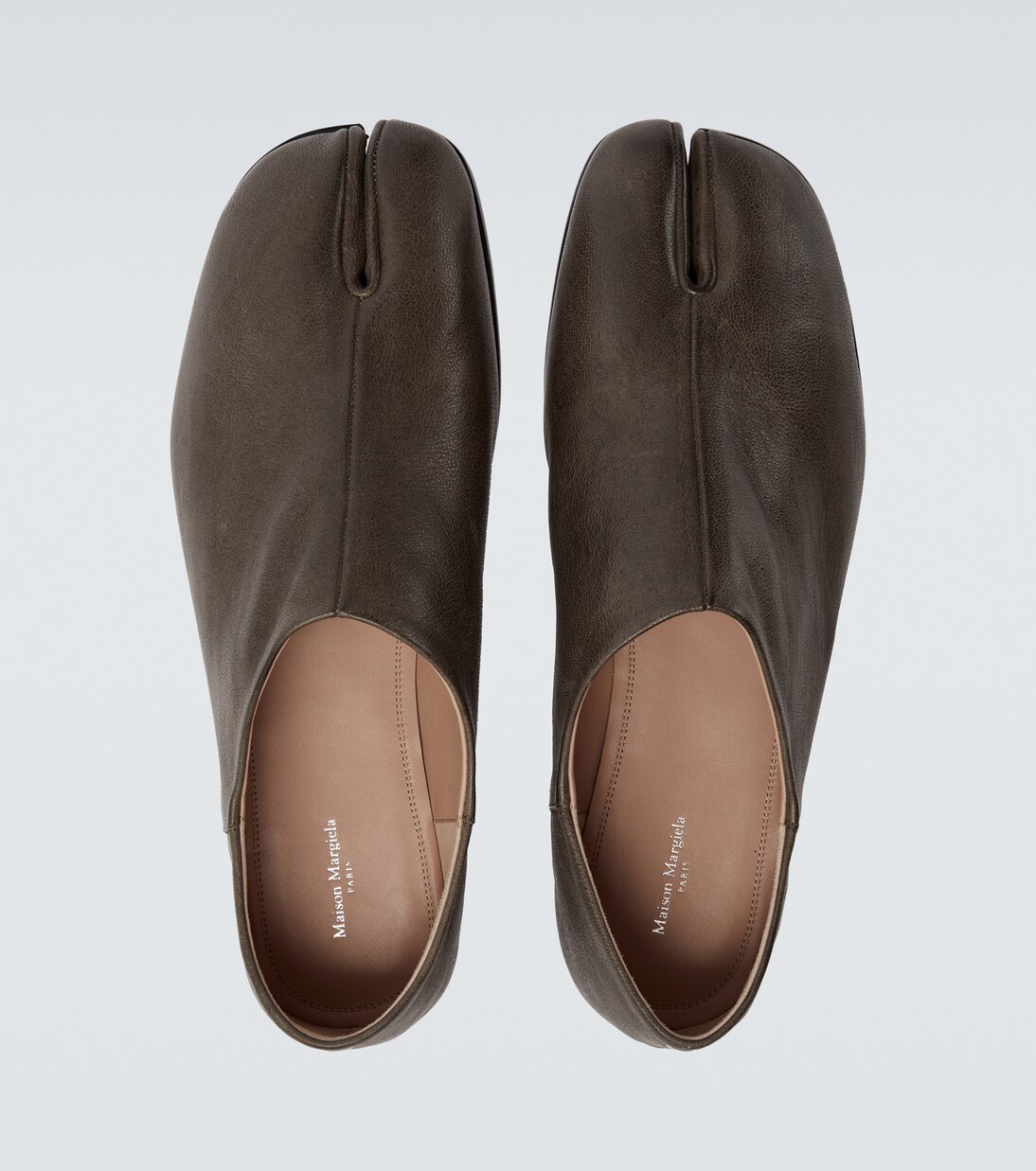 Tabi leather slip-on shoes | Maison Margiela