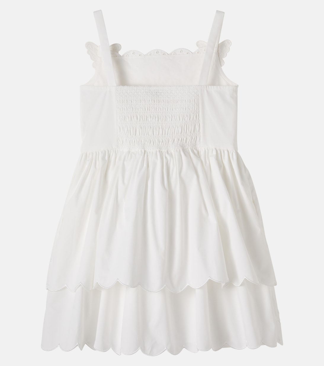 Robe en popeline de coton | Self-Portrait Kids