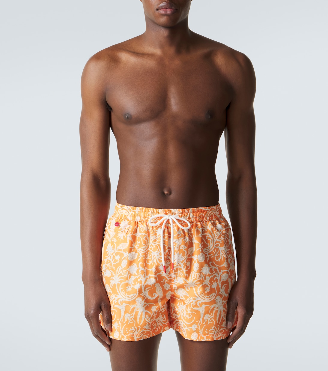 Printed swim trunks | Kiton