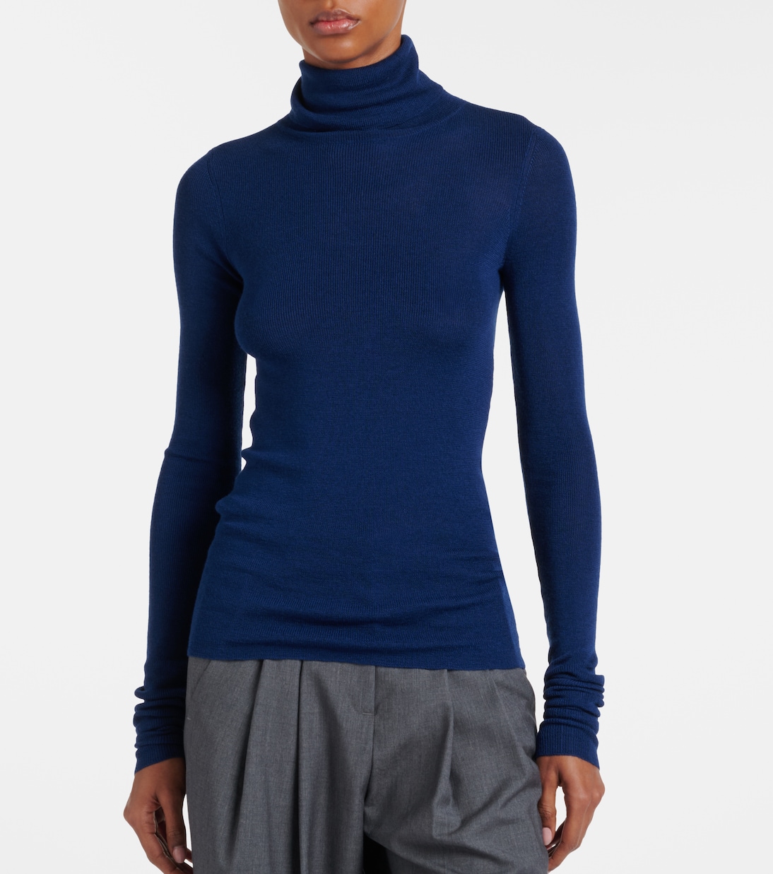 Pull à col roulé Utica en laine et coton | The Frankie Shop