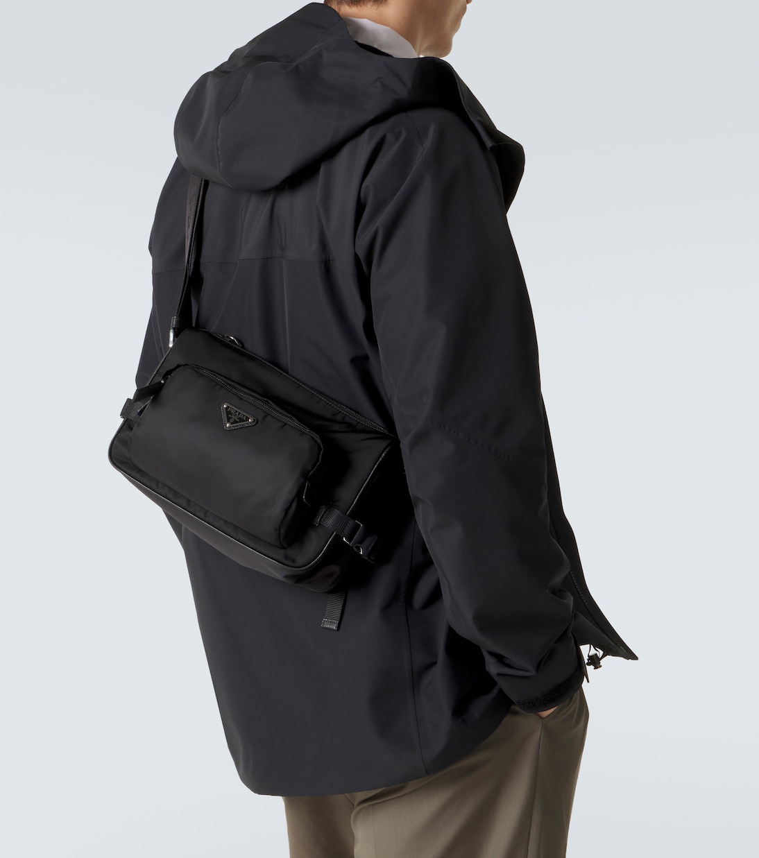 Schultertasche Medium aus Re-Nylon | Prada