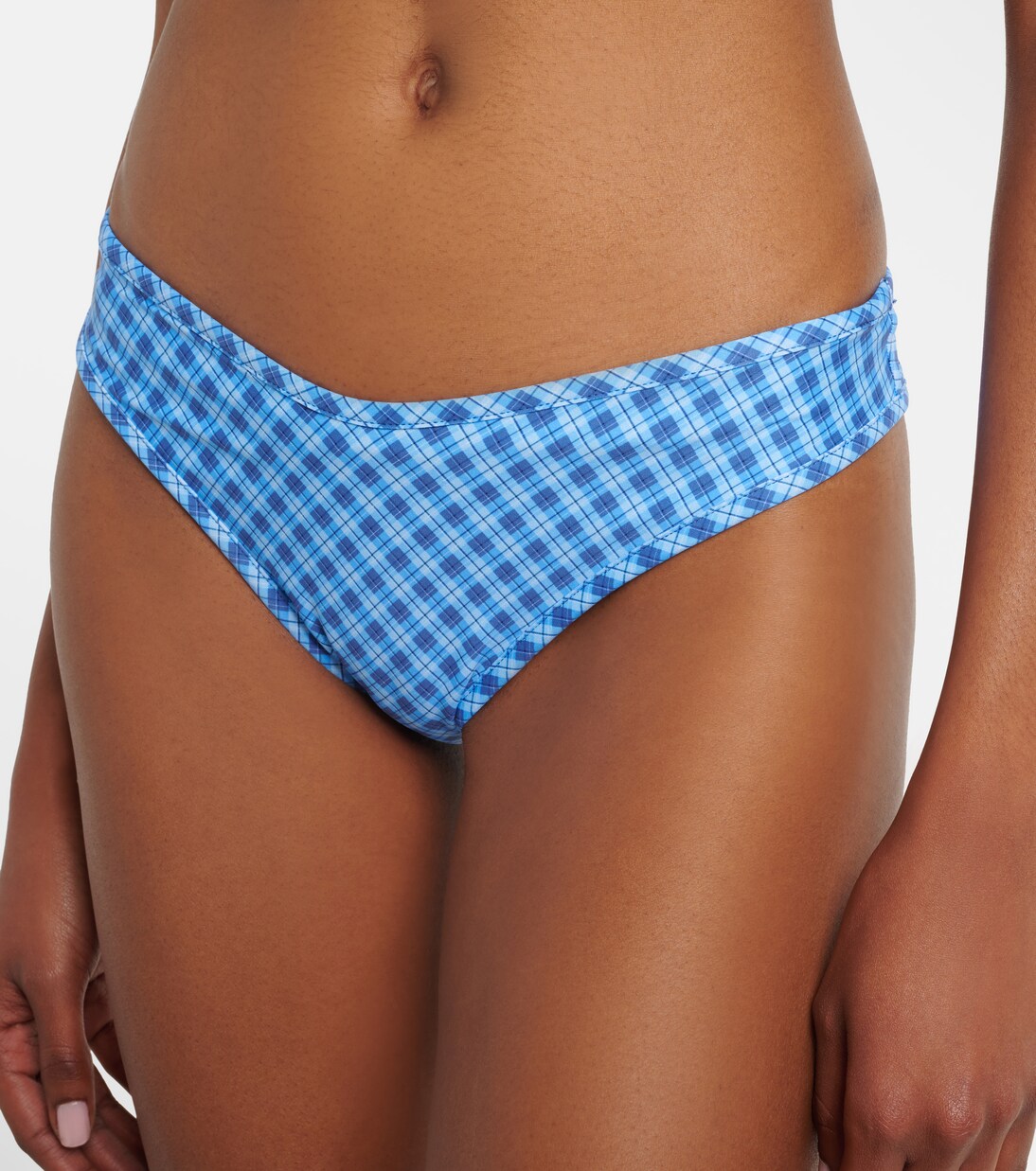 Lulu plaid bikini bottoms | Montce