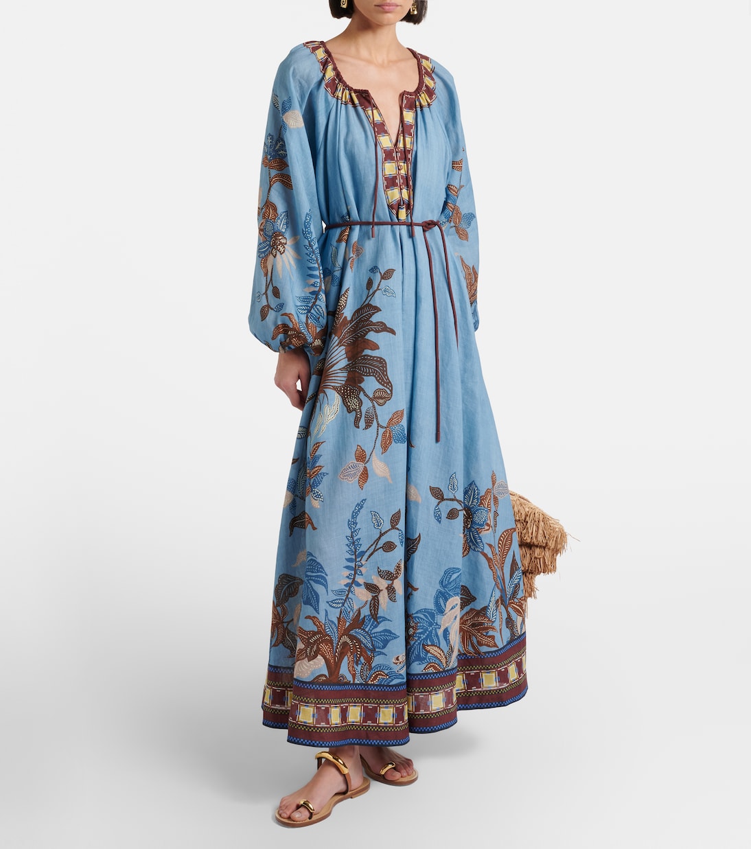 Georgie printed beach dress | Alémais