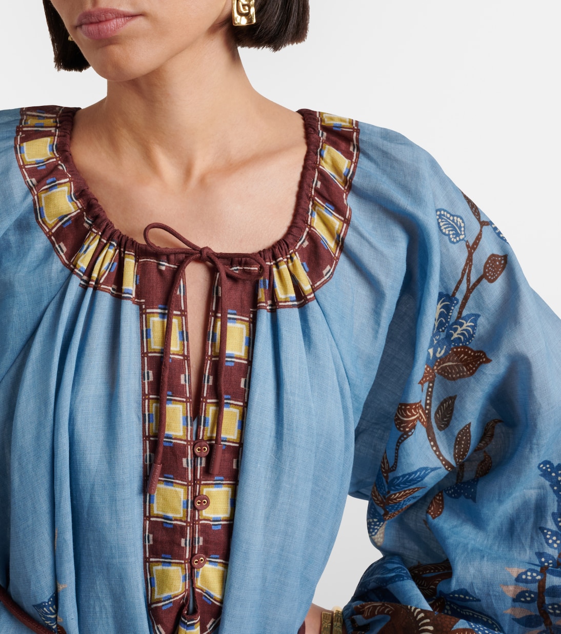 Georgie printed beach dress | Alémais