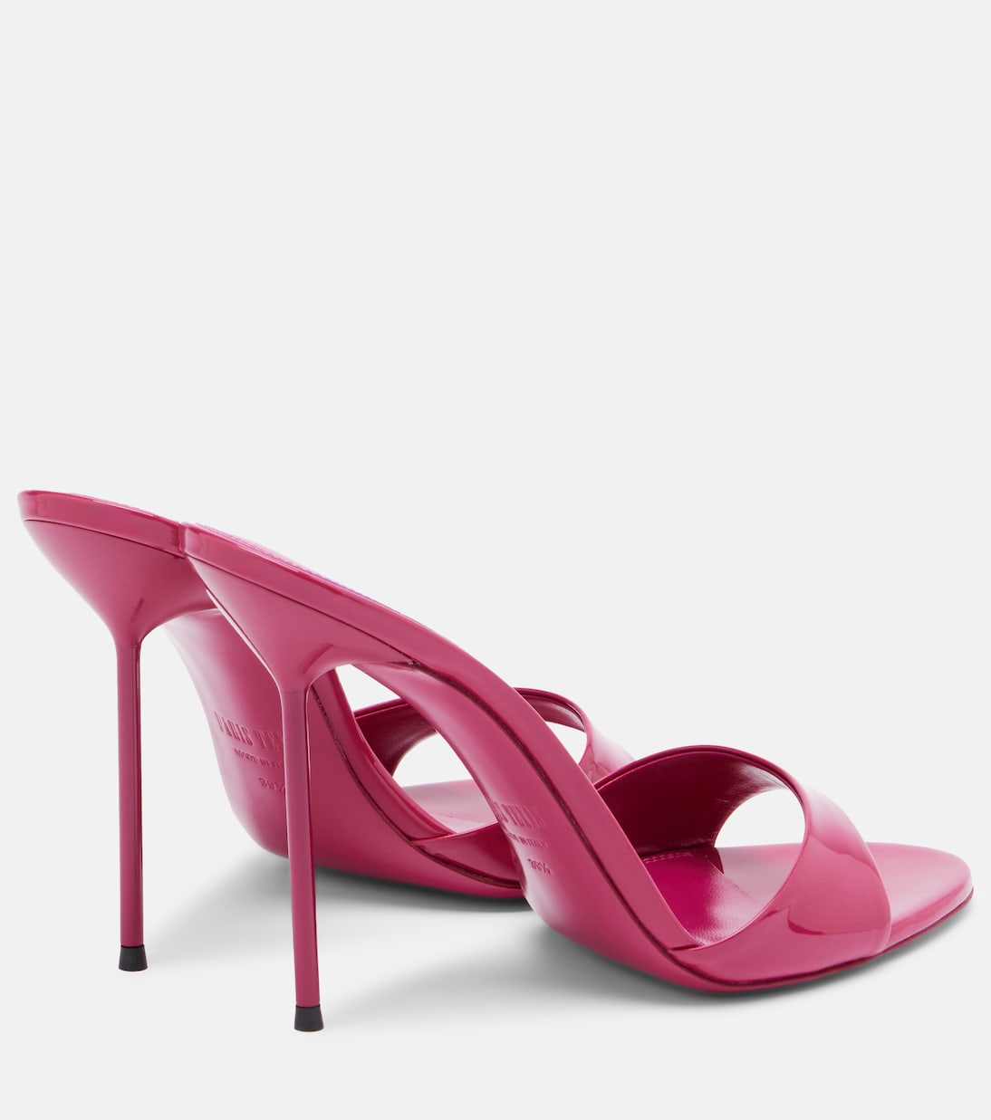 Lidia patent leather mules | Paris Texas