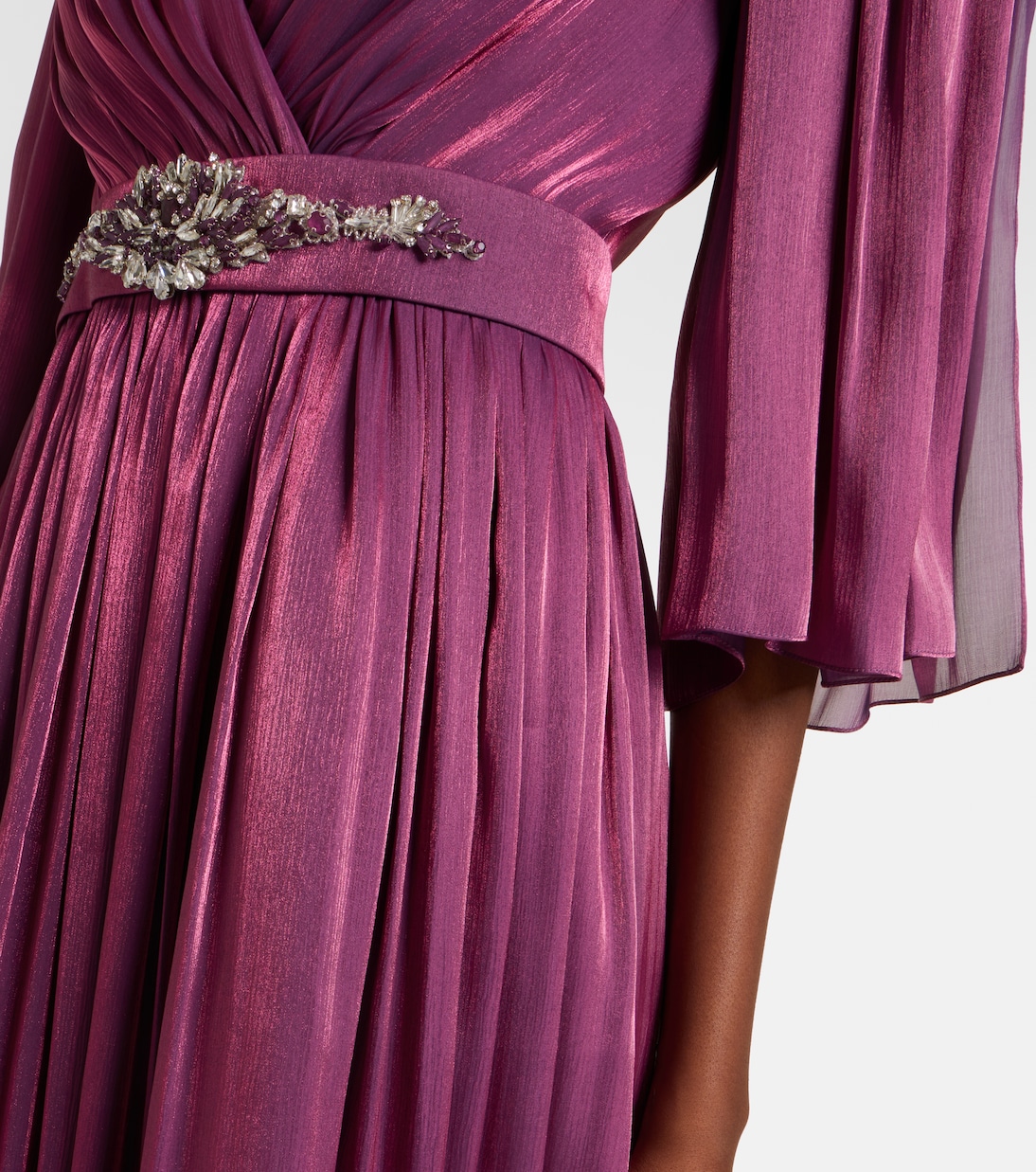 Robe Lurex à ornement | Costarellos