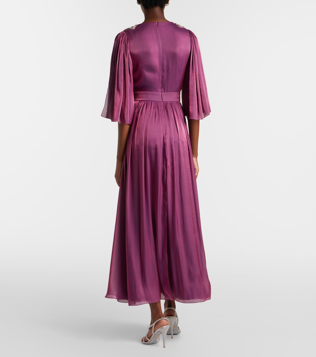 Robe Lurex à ornement | Costarellos