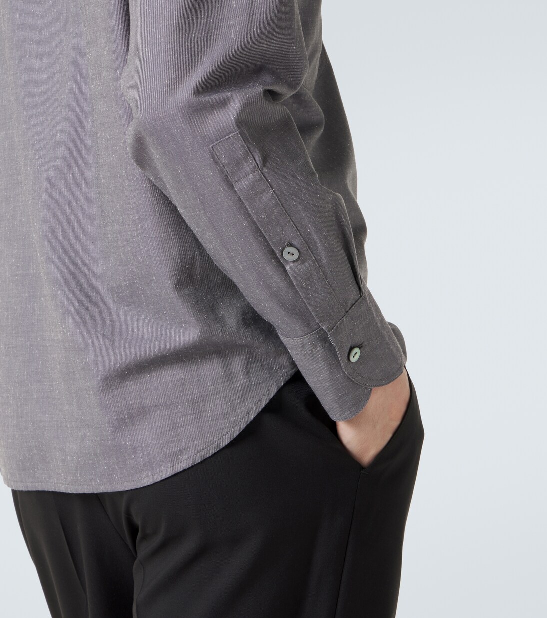 Hemd aus Baumwolle und Seide | Stòffa