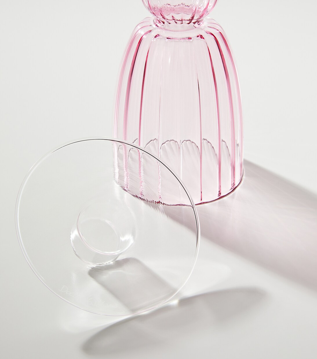 Large glass candleholder  | Dolce&Gabbana Casa