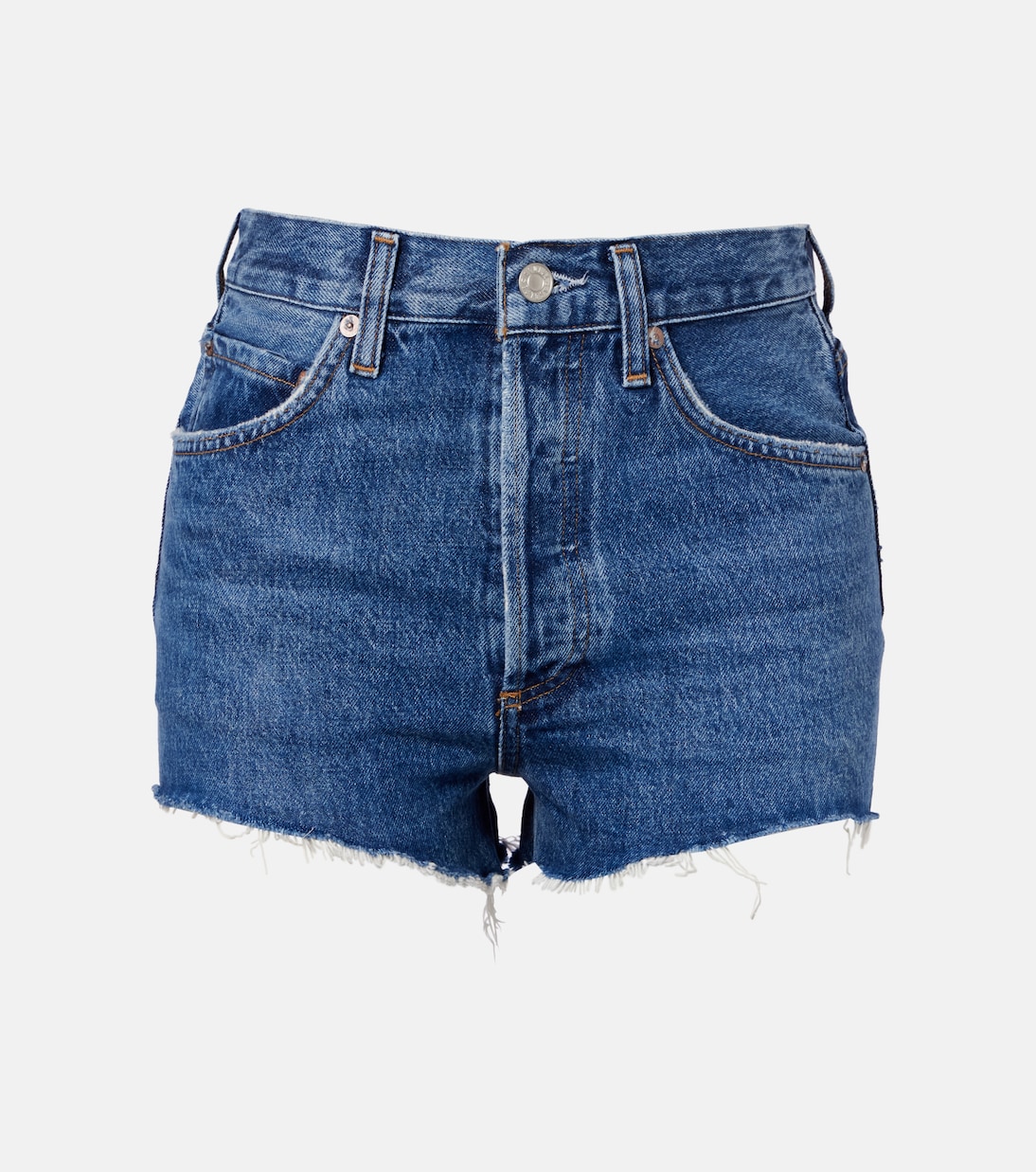 Ridley denim shorts | Agolde