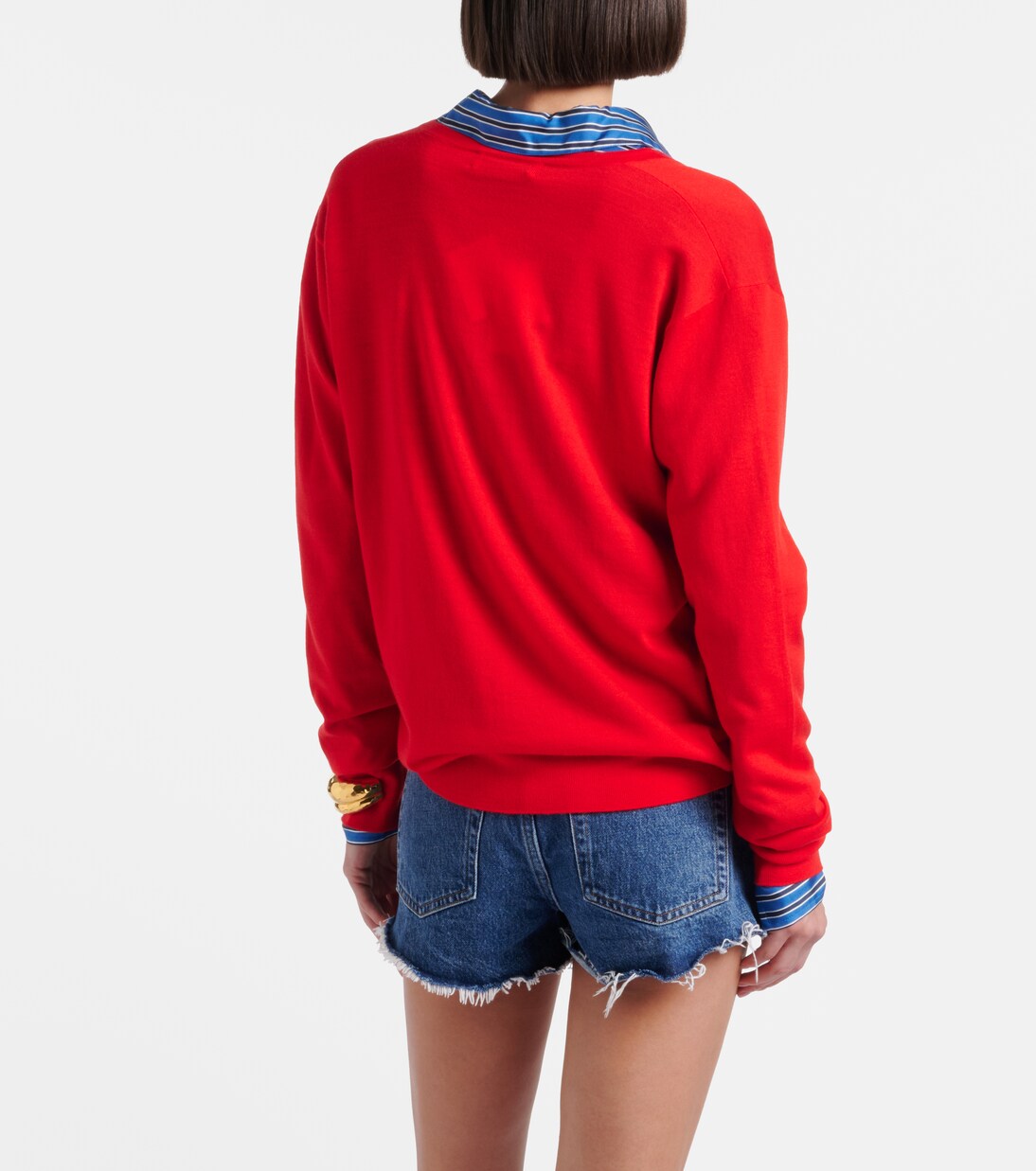 Ridley denim shorts | Agolde