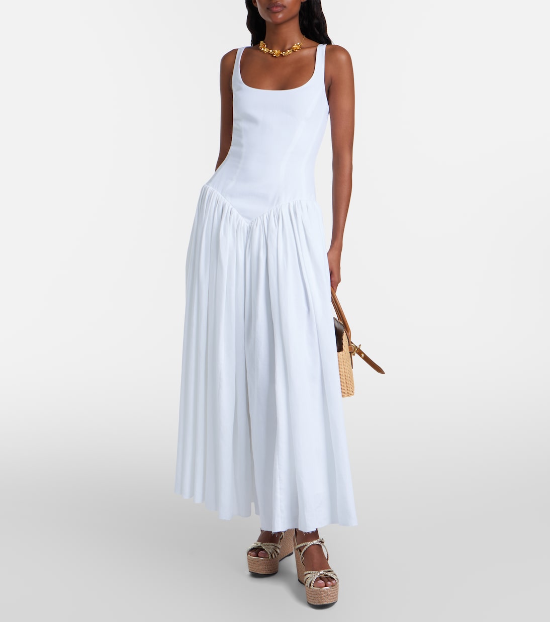 Espadrille-Sandalen Nyra aus Leder | Jimmy Choo