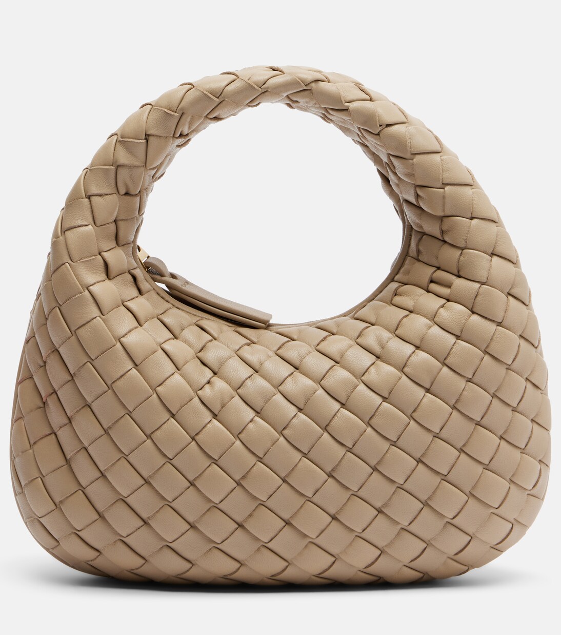 Baby Veneta Intrecciato leather top-handle bag | Bottega Veneta