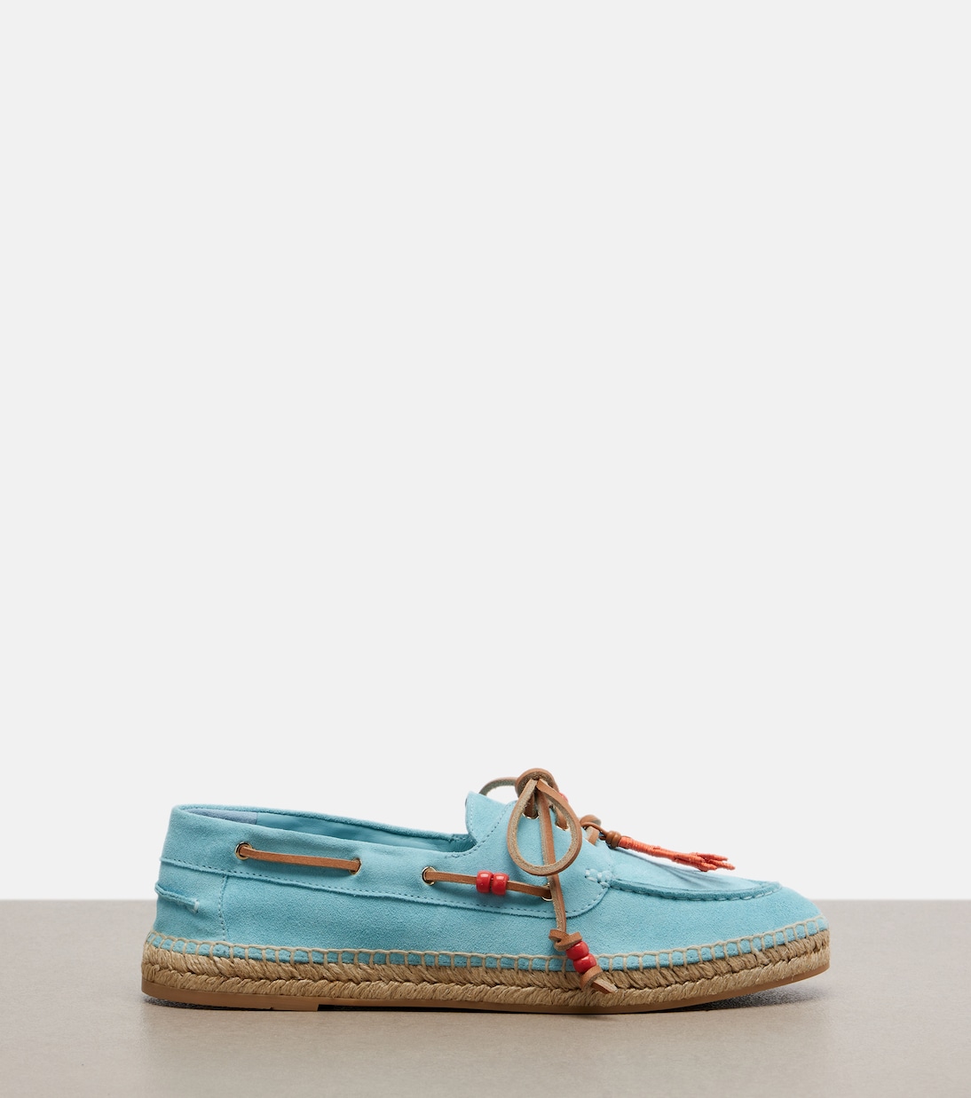 Seafarer beaded suede espadrilles | Aquazzura