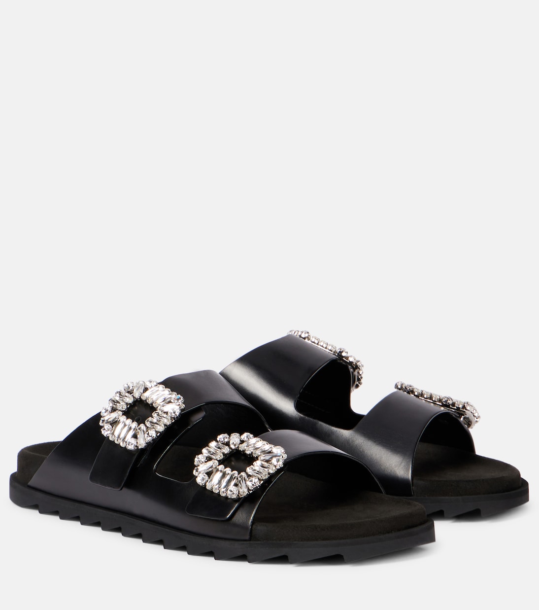 Sandalen Slidy Viv' aus Leder | Roger Vivier