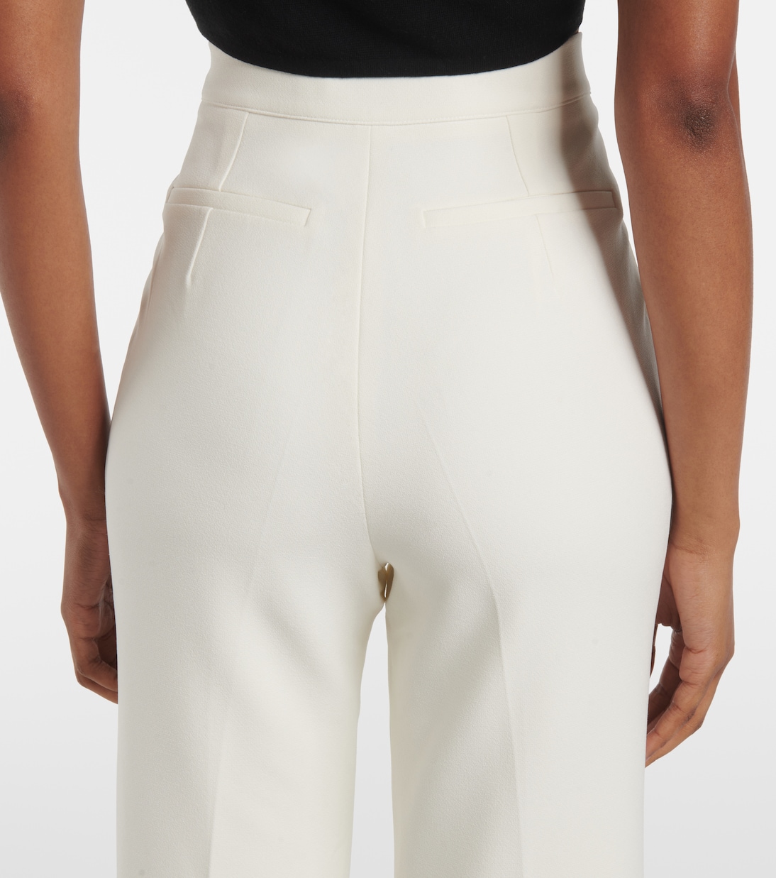 Halluana high-rise flared pants | Safiyaa