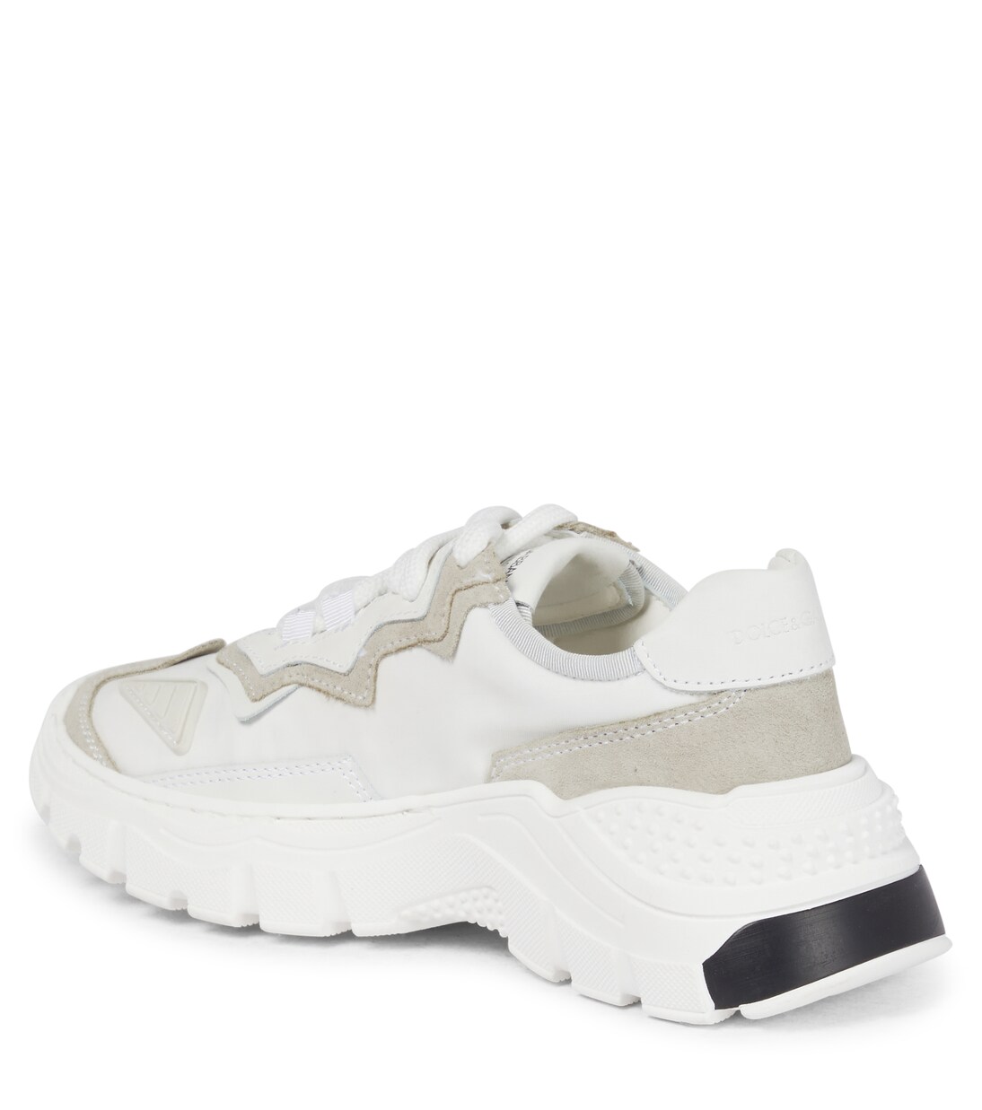 Daymaster nylon and suede sneakers | Dolce&Gabbana Kids