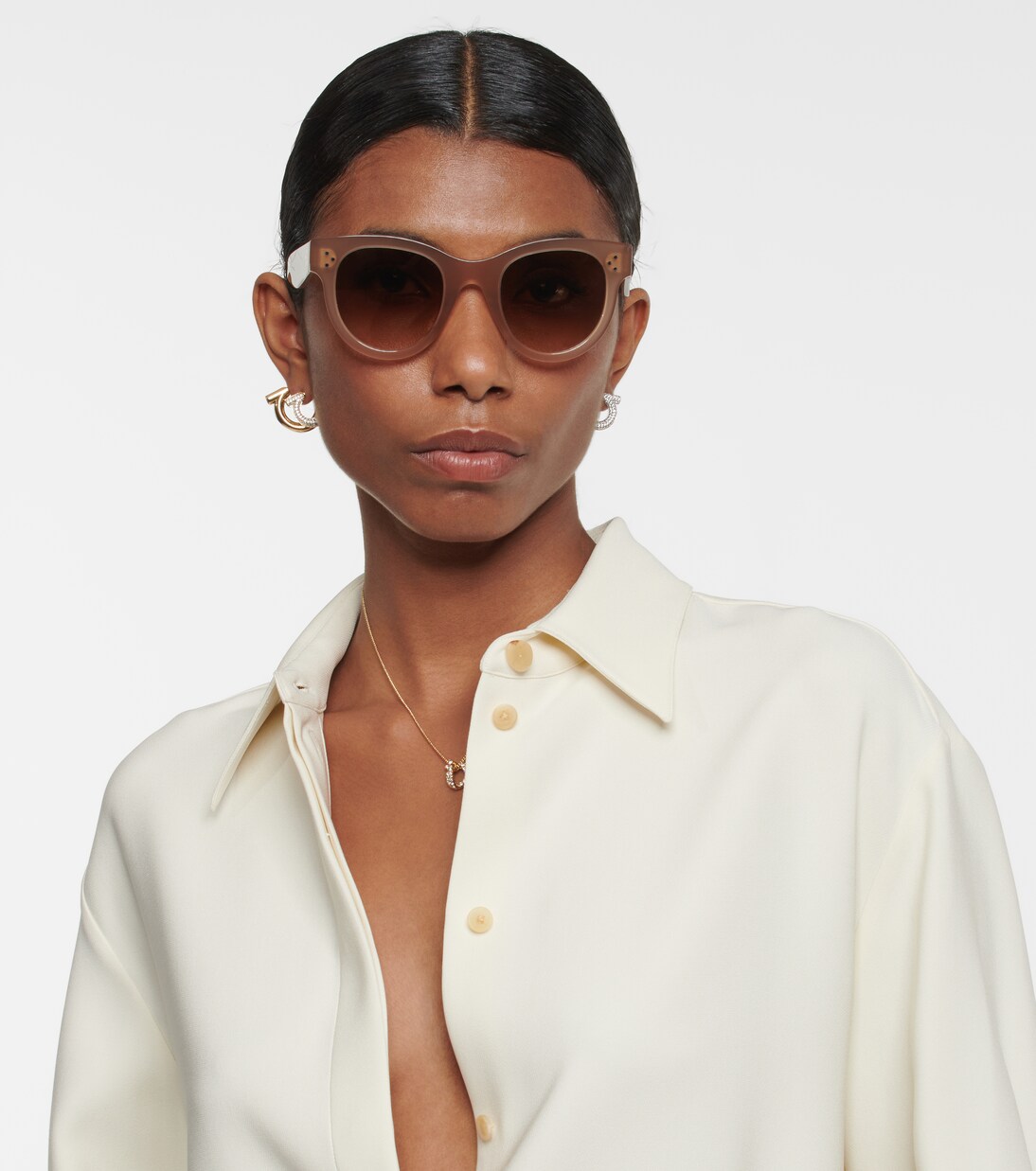 D-frame acetate sunglasses | Celine Eyewear