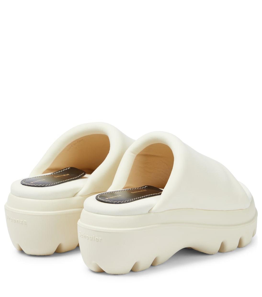 Plateau-Pantoletten Storm aus Neopren | Proenza Schouler