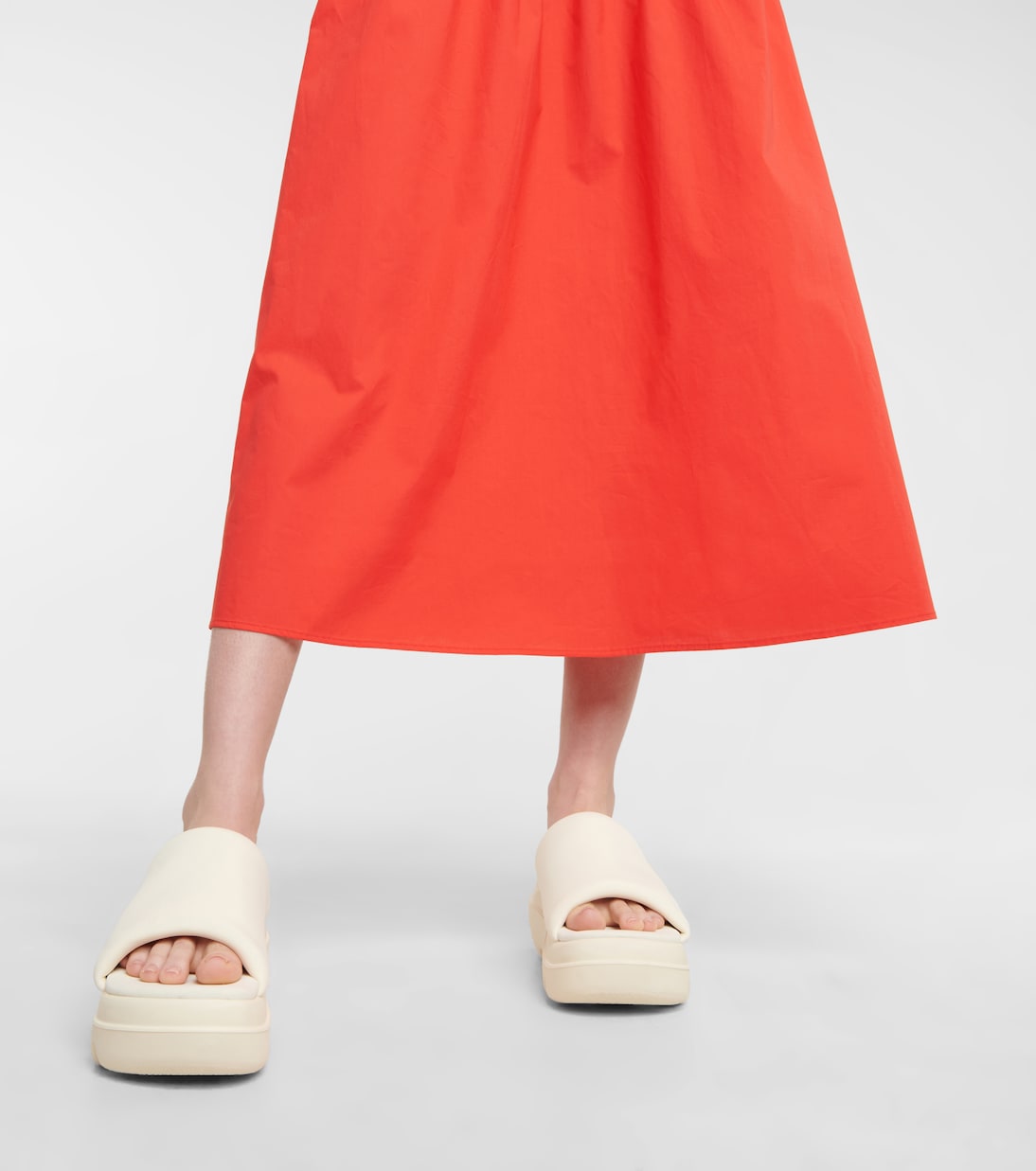 Plateau-Pantoletten Storm aus Neopren | Proenza Schouler