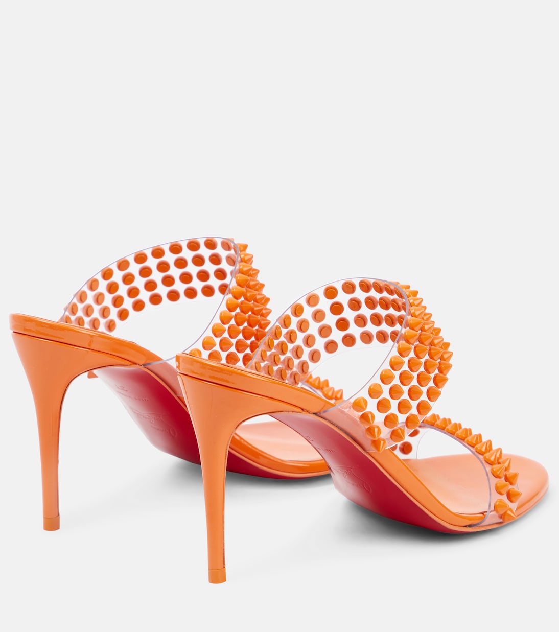 Spike Only 85 PVC and leather sandals | Christian Louboutin