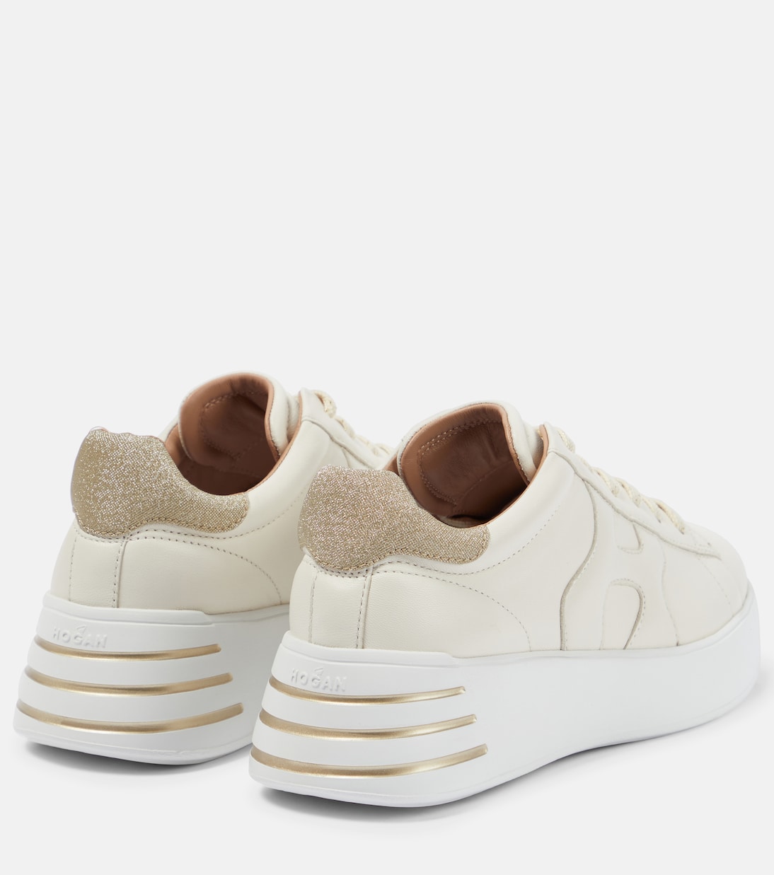Rebel leather sneakers | Hogan