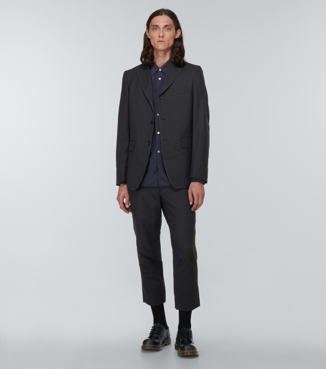 Low-rise slim wool pants | Comme des Garçons Homme Deux