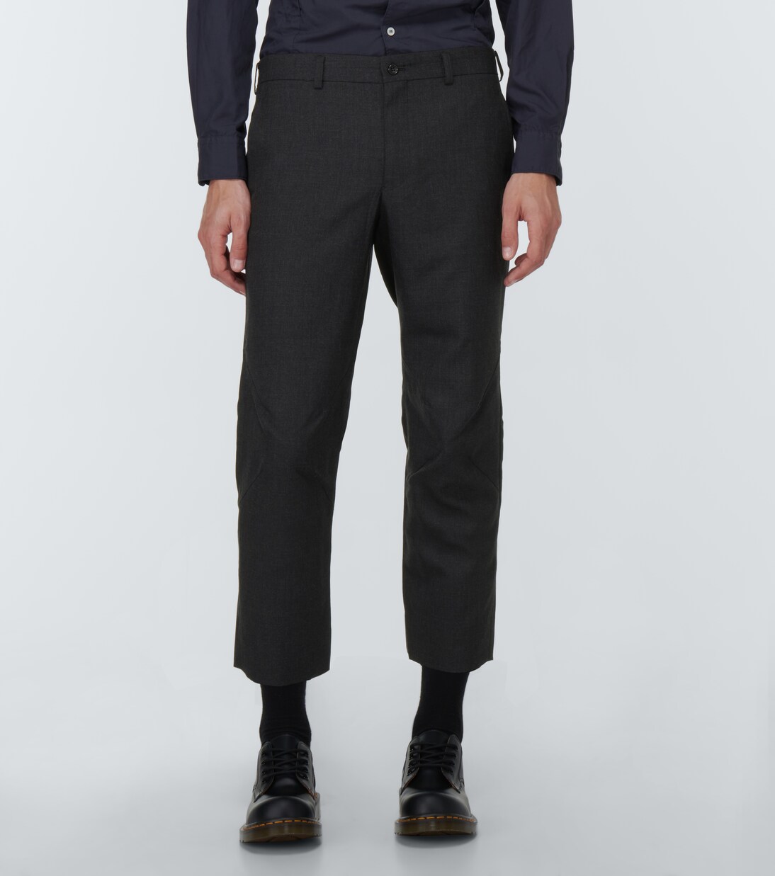 Low-rise slim wool pants | Comme des Garçons Homme Deux