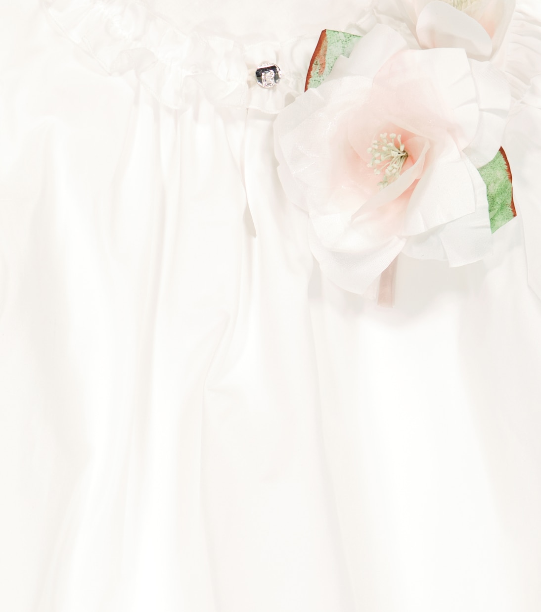 Taffeta flounce dress | Monnalisa