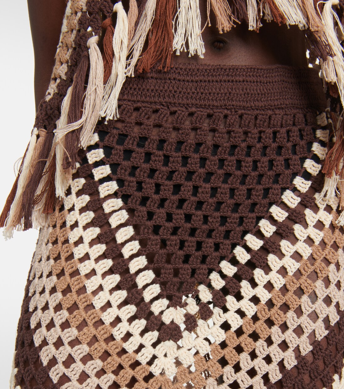 Midirock Brejacha aus Häkelstrick | Dodo Bar Or