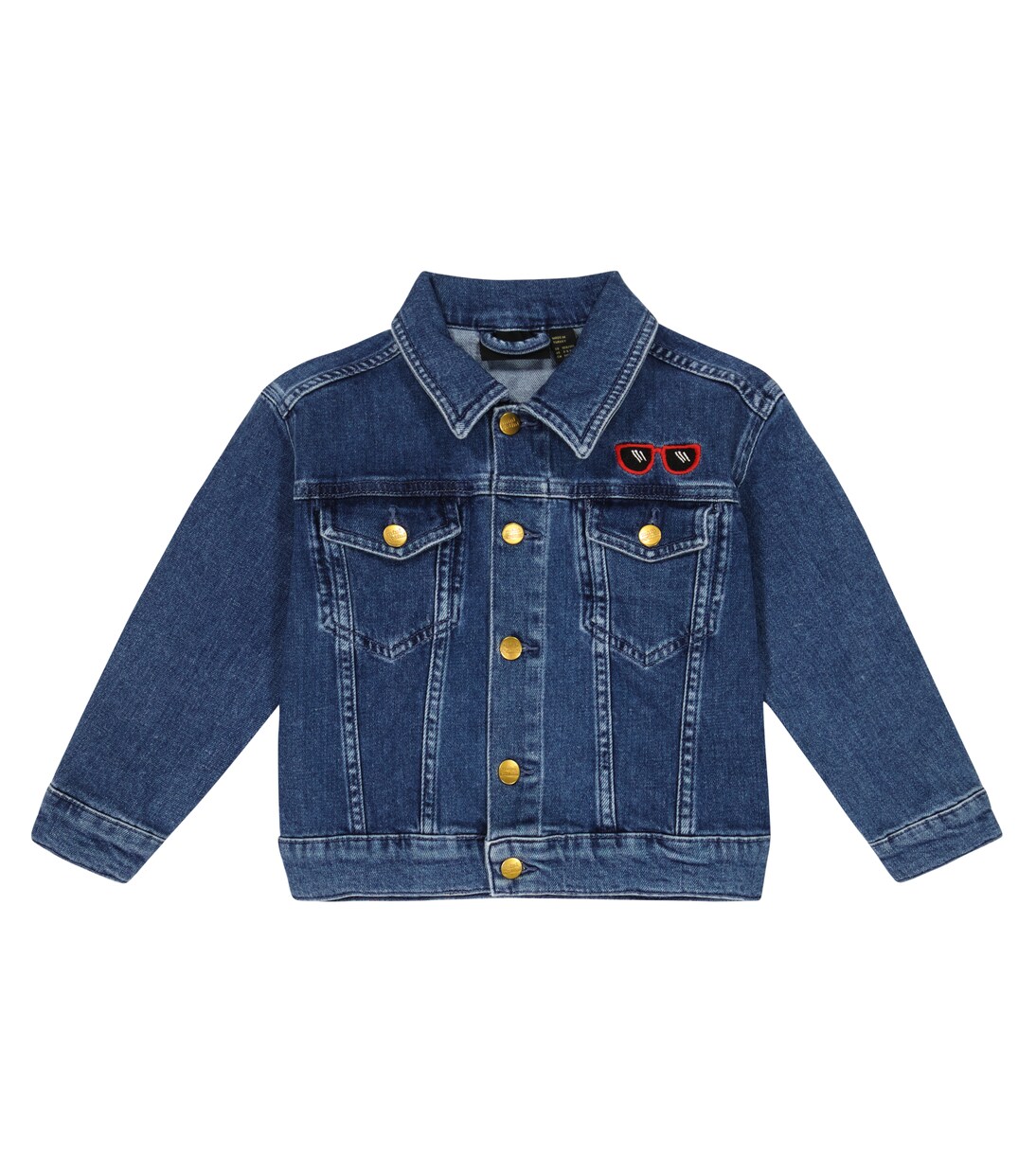 Veste brodée en jean | Mini Rodini