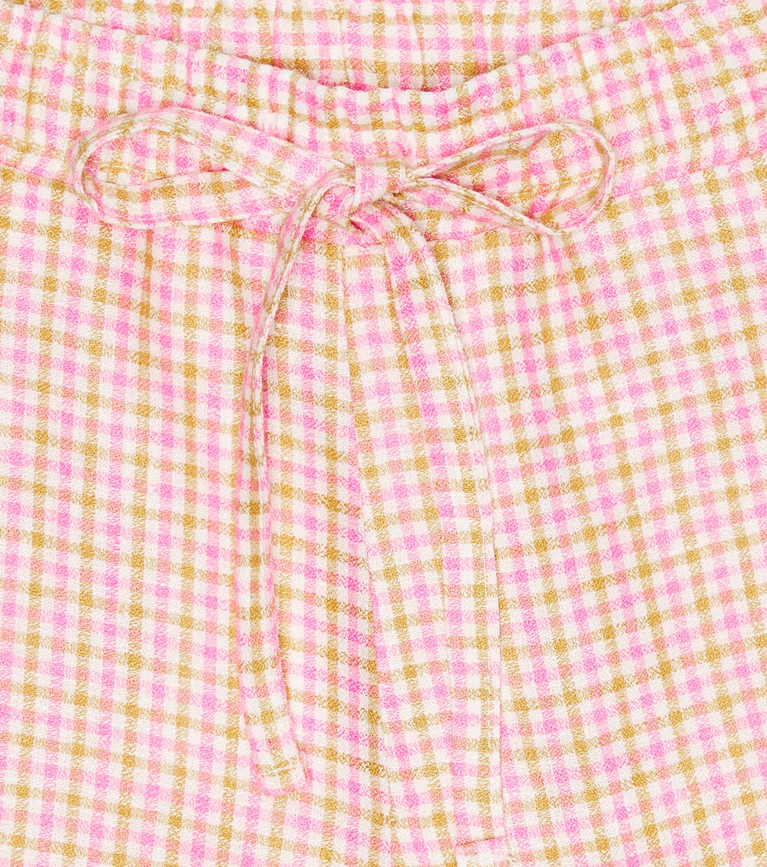 Lex checked linen shorts | Paade Mode