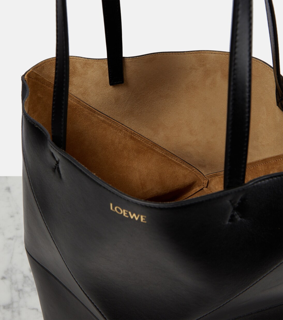 Borsa Puzzle Fold Medium in pelle | Loewe