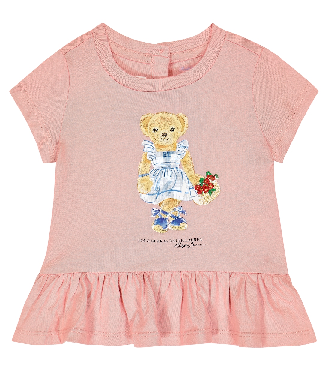 Baby Kleid Polo Bear aus Baumwolle | Polo Ralph Lauren Kids