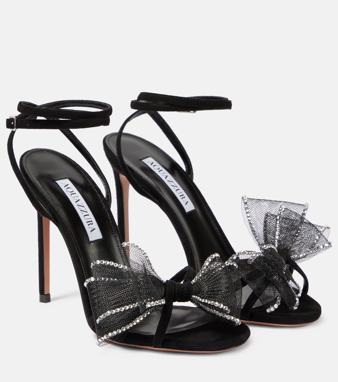 Verzierte Sandalen Reve aus Veloursleder | Aquazzura