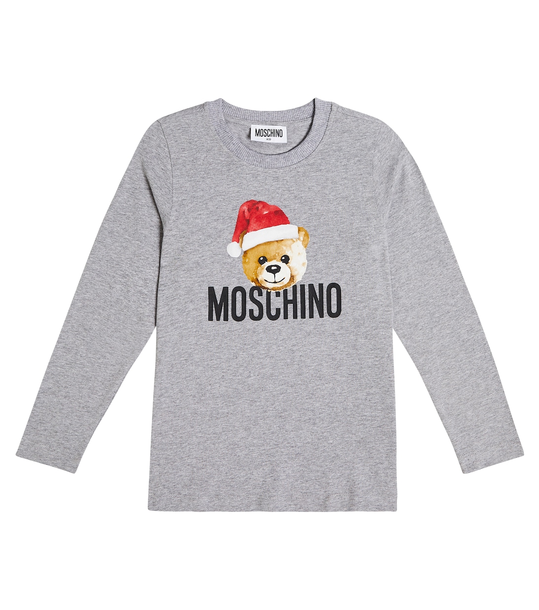 Teddy Bear cotton-blend jersey top | Moschino Kids