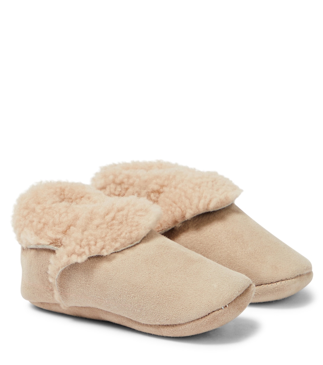 Baby shearling booties | Petit Nord