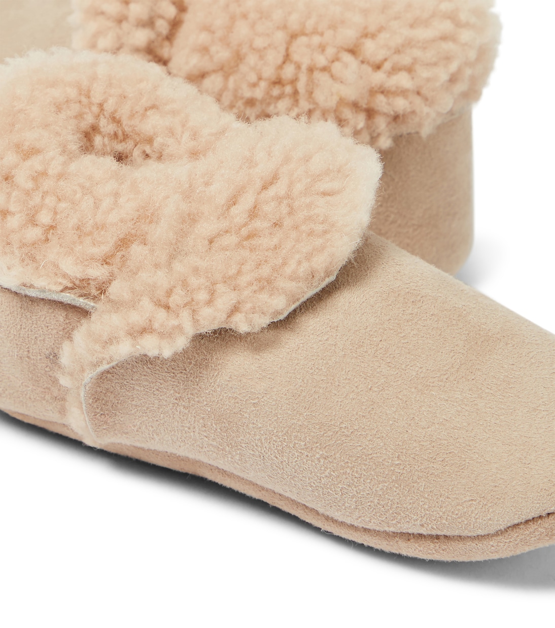 Baby shearling booties | Petit Nord