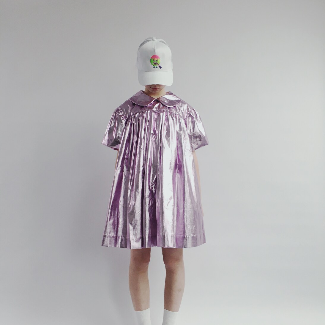 Lamé dress | Caroline Bosmans