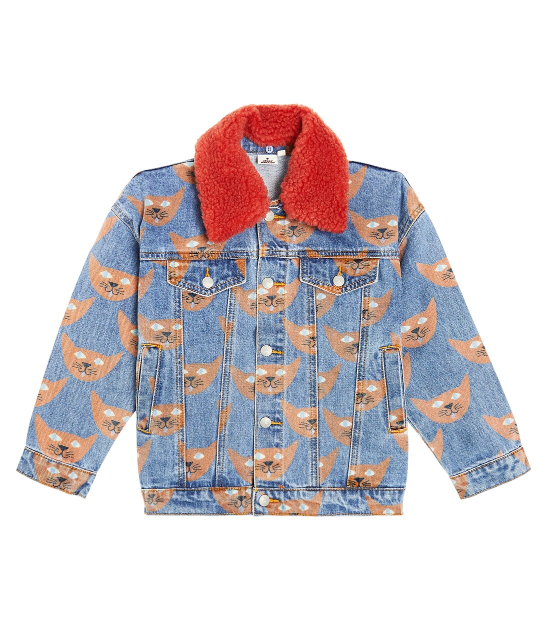 Cat denim jacket | Jellymallow