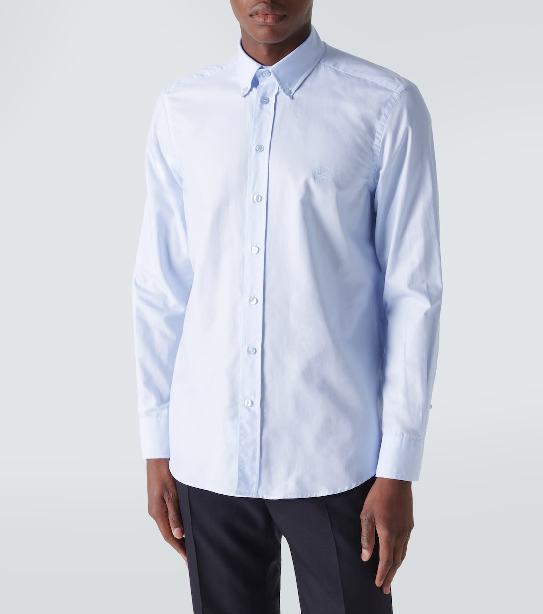 Logo cotton Oxford shirt  | Etro