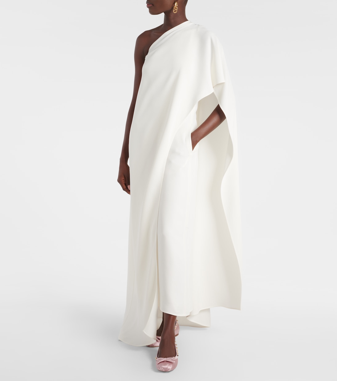 Ballerines Rockstud en satin | Valentino Garavani